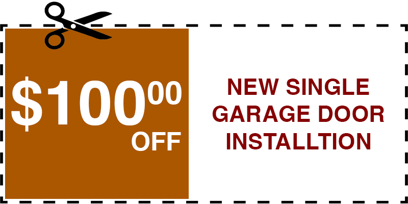100 off garage door repair Queens Village