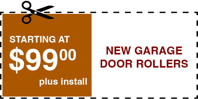 99 new garage door rollers Queens Village